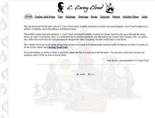 Tablet Screenshot of c-carey-cloud.com